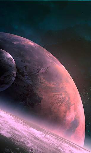 Planets Live Wallpaper (backgrounds & themes) screenshot 2