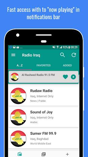 Radio Iraq 📻🇮🇶 Iraqi Music & News Radio screenshot 4