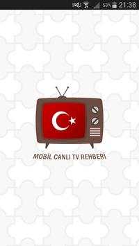 Mobil Canlı Tv Rehberi screenshot 1