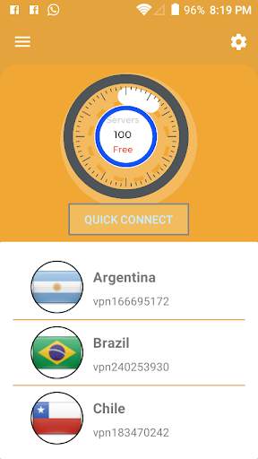 StarBlu VPN screenshot 1
