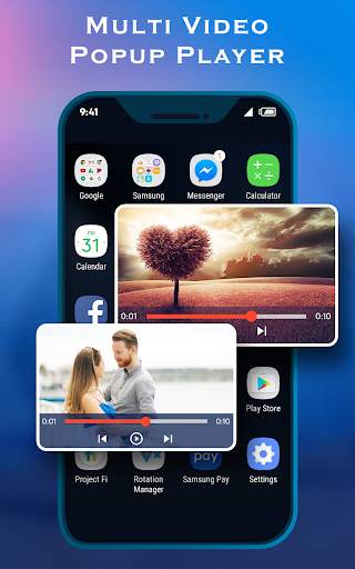 Multi Video Popup Player screenshot 1