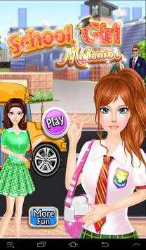 Schoolgirl dress up screenshot 1