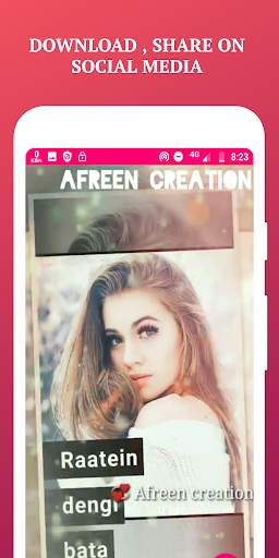 Afreen Creation Full Screen Video Status screenshot 3