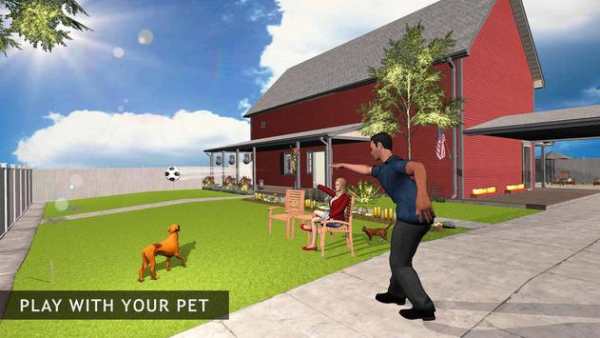 Dad Simulator Virtual Family Game screenshot 2
