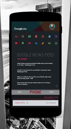 Kustom Timber for KLWP screenshot 3