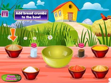 Chicken salad cooking games screenshot 1