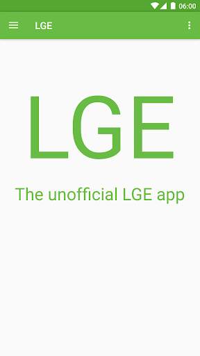 LGE - The unofficial app screenshot 1