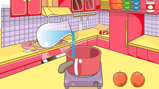 Cake peach : Cooking Games screenshot 2