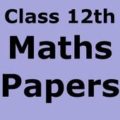PDF Question papers Class 12th Maths Board 1.0