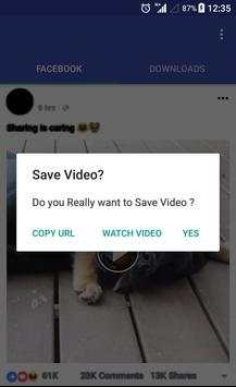 Video Downloader For Facebook screenshot 3