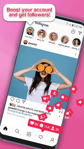 Like for Instagram Get Free Fans Likes & Followers screenshot 4