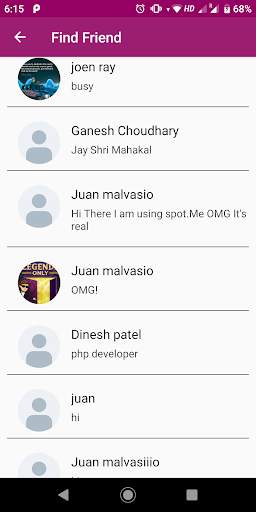 Mate Messenger screenshot 2