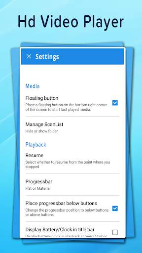 HD MXY Player screenshot 6