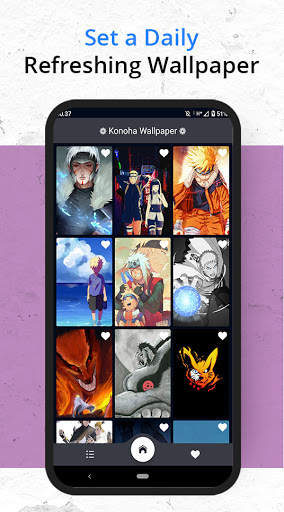 ☢️ Ninja Anime Konoha  Wallpaper HD Offline screenshot 3