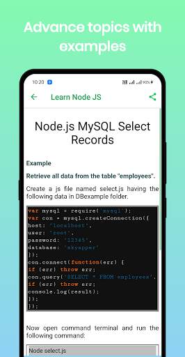 Learn Node.js screenshot 7