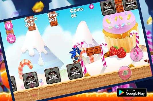 Super Sonic Adventure Jungle Dash screenshot 2