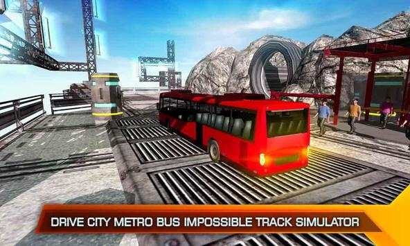 Drive City Metro Bus Impossible Track Simulator screenshot 6