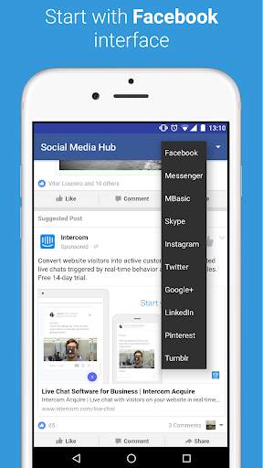 Social Media Hub screenshot 2