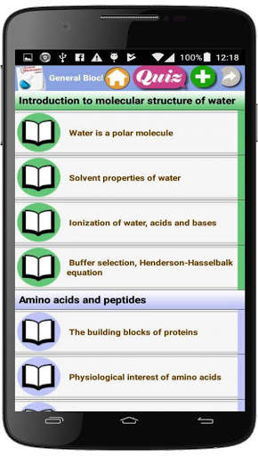 General Biochemistry course скриншот 1