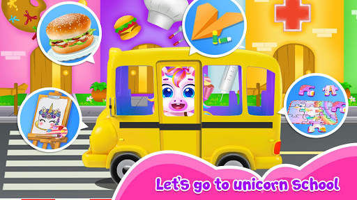 Unicorn School - Carnival School Life screenshot 3
