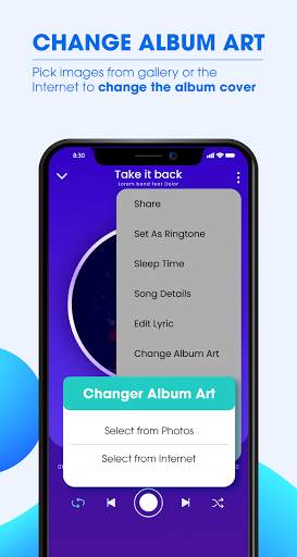 Music Player - MP3 Player With Lyrics Display screenshot 5