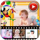 Kids Birthday Video Maker logo