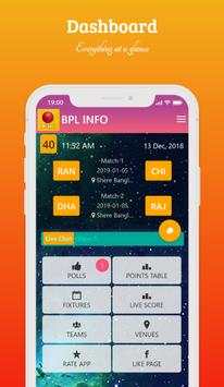 BPL Cricket Info screenshot 1