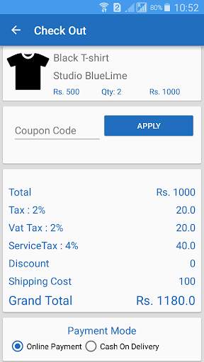 E-Commerce App 5 تصوير الشاشة