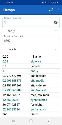 UC Pro - Conversor de unidades screenshot 5