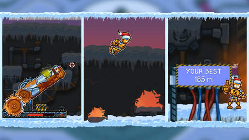 Canoniac Launcher Xmas: Arcade Game screenshot 1