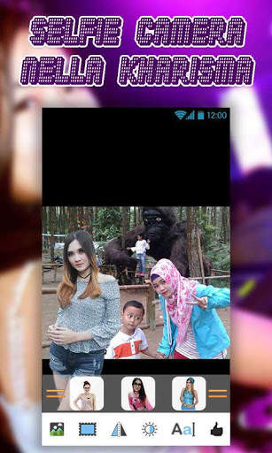 Selfie Camera Nella Kharisma 3 تصوير الشاشة