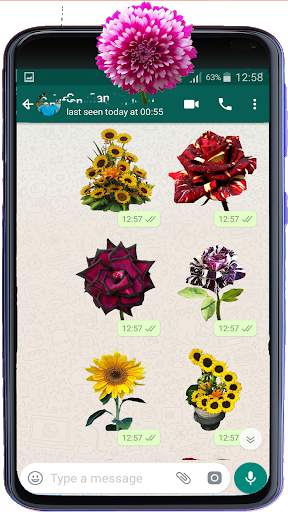 Flowers Stickers 2020 for WhatsApp - WAStickerApps screenshot 9