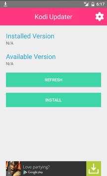 Kodi Updater screenshot 1