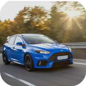 Driving Ford Focus RS Car Simulator logo