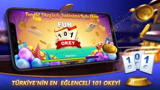 Fun 101 Okey® screenshot 1