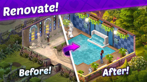 Solitaire Story - Ava's Manor screenshot 5