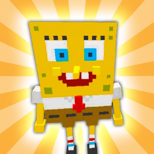 Sponge Bob Mod and Map for Minecraft PE - MCPE icon