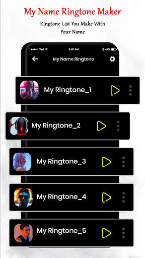 My Name Ringtone With Mp3 Music Cutter screenshot 5