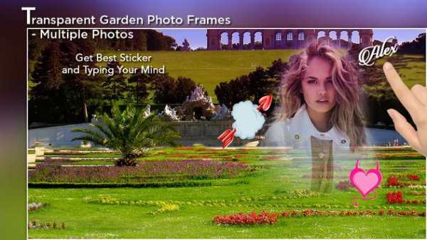 Transparent Garden Photo Frames - Multiple Photos screenshot 5