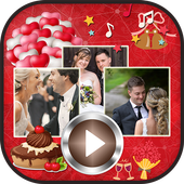 Wedding Photo To Video Maker icon