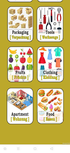 Learn German Vocabulary with Pronunciation - Free screenshot 3